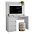 Escrivaninha Com Painel Doble Branco - Albatroz - Imagem 1