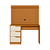 Escrivaninha Com Painel Doble Cinamomo / Off White - Imagem 3
