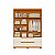Guarda Roupa  4 Portas Doble Cinamomo / Off White - Albatroz - Imagem 4