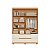 Guarda Roupa  4 Portas Doble Freijo / Off White - Albatroz - Imagem 4