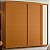 Guarda Roupa 2 Portas Acacia Cinamomo / Off White Flex - Imagem 2