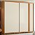Guarda Roupa 2 Portas Acacia Freijo / Off White Flex - Imagem 3