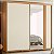 Guarda Roupa 2 Portas Acacia Freijo / Off White Flex - Imagem 5