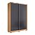 Guarda Roupa 2 Portas Frizatto Freijo / Titanium Flex - Imagem 1