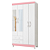 Guarda Roupa 4 Portas Ambar Branco Quadriflex - Albatroz - Imagem 3