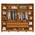 Guarda Roupa 4 Portas Jacaranda Cinamomo / Off White - Imagem 5