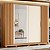 Guarda Roupa 4 Portas Jacaranda Freijo / Off White - Imagem 2