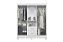 Guarda Roupa 4 Portas Mobi Capelinha Branco Biflex - Imagem 4