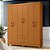 Guarda Roupa 6 Portas Ambar Cinamomo - Albatroz - Imagem 2