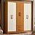 Guarda Roupa 6 Portas Ambar Cinamomo / Off White - Albatroz - Imagem 2