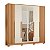 Guarda Roupa 6 Portas Deville Freijo / Off White - Imagem 1