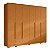 Guarda Roupa 6 Portas Fascinio Cinamomo - Albatroz - Imagem 2