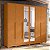 Guarda Roupa 6 Portas Fascinio Cinamomo - Albatroz - Imagem 2