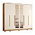 Guarda Roupa 6 Portas Fascinio Freijo / Off White - Imagem 1