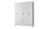 Guarda Roupa 6 Portas Mobi Branco Biflex - Albatroz - Imagem 1