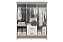 Guarda Roupa 6 Portas Mobi Branco Biflex - Albatroz - Imagem 4