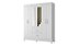 Guarda Roupa 6 Portas Mobi Branco Biflex - Albatroz - Imagem 1