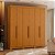 Guarda Roupa 6 Portas Vinci Cinamomo - Albatroz - Imagem 2