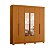 Guarda Roupa 6 Portas Vinci Cinamomo - Albatroz - Imagem 1