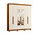 Guarda Roupa 6 Portas Vinci Cinamomo / Off White - Albatroz - Imagem 1
