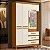 Guarda Roupa Roupeiro Fusion Solteiro Cinamomo / Off White - Imagem 2