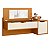 Penteadeira Camarim Suspenso Blush Cinamomo / Off White - Imagem 1