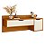 Penteadeira Camarim Suspenso Blush Cinamomo / Off White - Imagem 7