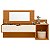 Penteadeira Camarim Suspenso Blush Cinamomo / Off White - Imagem 9