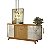 Aparador Buffet Monaco Cinamomo / Off White - Madetec - Imagem 1