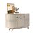 Aparador Buffet Monza Calacata / Off White - Madetec - Imagem 1