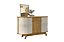 Aparador Buffet Monza Cinamomo / Off White - Madetec - Imagem 3