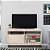 Bancada Rack Artur Calacata / Off White - Madetec - Imagem 2