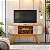 Bancada Rack Atlanta Cinamomo / Off White - Madetec - Imagem 2