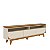 Bancada Rack Selene Cinamomo / Off White - Madetec - Imagem 3