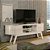 Bancada Rack Valencia Calacata / Off White - Madetec - Imagem 2