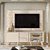 Combo Painel Bancada Cronos Calacata / Off White - Madetec - Imagem 2