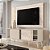 Combo Painel Bancada Cronos Calacata / Off White - Madetec - Imagem 3