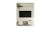 Composição Rack New Panorama Calacata / Off White - Madetec - Imagem 3