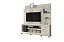 Home Theater Rack Alan Calacata / Off White - Madetec - Imagem 5