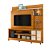 Home Theater Rack Alan Cinamomo / Off White - Madetec - Imagem 1