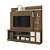 Home Theater Rack Alan Naturale / Off White - Madetec - Imagem 1