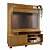 Home Theater Rack Ares Cumaru - Madetec - Imagem 1