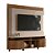 Home Theater Rack Daytona Fendi / Naturale - Madetec - Imagem 1