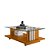 Mesa de Centro Frizz Cinamomo / Off White - Madetec - Imagem 1