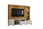 Painel Home Theater Le Mans Cinamomo / Off White - Madetec - Imagem 3
