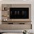 Rack Bancada Suspensa Atena Fendi / Naturale - Madetec - Imagem 4