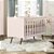 Berço Mini Cama Q Encanto Retro 3820 Rosa - Qmovi - Imagem 2