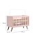 Berço Mini Cama Q Encanto Retro 3820 Rosa - Qmovi - Imagem 5