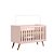 Berço Mini Cama Q Encanto Retro 3820 Rosa - Qmovi - Imagem 1