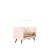 Berço Mini Cama Q Encanto Retro 3820 Rosa - Qmovi - Imagem 6